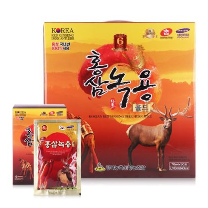 Nước Hồng Sâm Nhung Hươu Gyeongbuk – 70ml X 30 Gói – Yến Sào Plaza